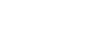 Logo de langoo blanco